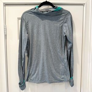 Nike Dri Fit Long Sleeve Hooded Top